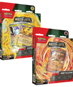 Pokémon TCG Mazzo Lotte Deluxe Ninetales Ex e Zapdos Ex (ITA)