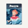 Ponyo Cartoline Box Collection Ponyo On The Cliff (30) Chronicle Books