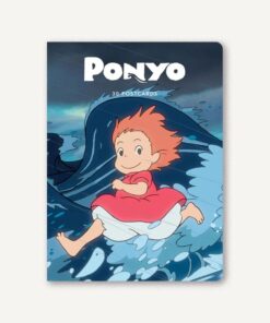 Ponyo Cartoline Box Collection Ponyo On The Cliff (30) Chronicle Books