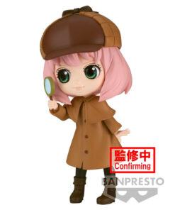 Spy X Family Research Ver.a Anya Forger Q Posket Figura 13cm Banpresto