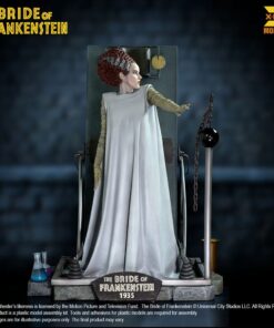 The Bride Of Frankenstein Plastica Model Kit 1/8 Bride Of Frankenstein 21 Cm X-plus