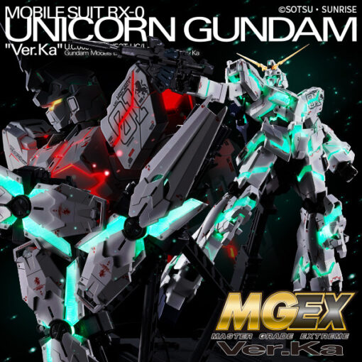 GUNDAM MASTER GRADE MGEX MODEL KIT UNICORN VER KA 1/100 BANDAI