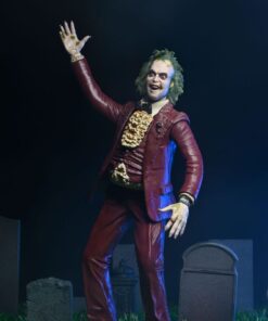 Beetlejuice 1988 Action Figura Beetlejuice Red Tuxedo 18 Cm Neca