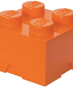 CONTENITORE LEGO BRICK 4 ARANCIONE LEGO - GADGET