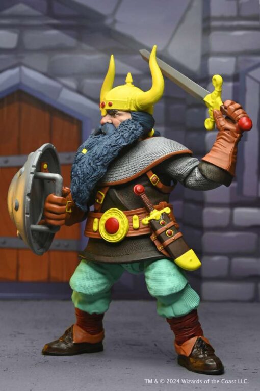 D&d 50th Ann Elkhorn On Blister Card Af Action Figura Neca