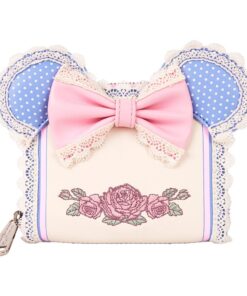 Disney By Loungefly Portafoglio Minnie Floral E Lace Ears Loungefly