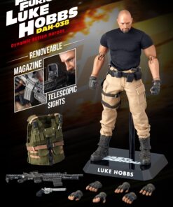 Fast E Furious Luke Hobbs Dah Action Figura Beast Kingdom