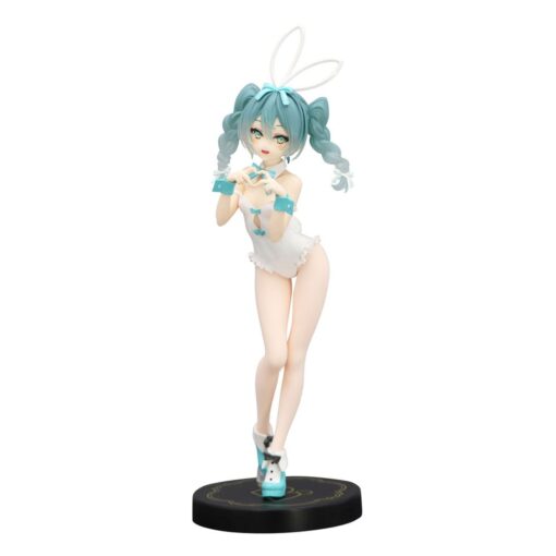 Hatsune Miku Bicute Bunnies Pvc Statua Miku Rurudo White Color Ver. 27 Cm Furyu