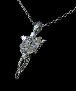 Il Signore Degli Anelli Replica 1/1 Pendant & Chain Evenstar (sterling Silver) Weta Workshop