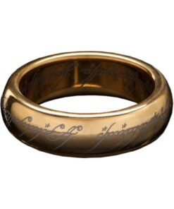 Il Signore Degli Anelli Tungsten Ring The One Ring (gold Plated) Size 7 Weta Workshop