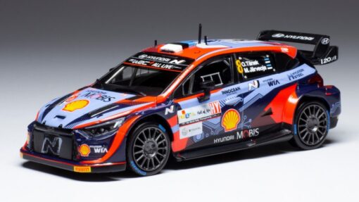 IXO MODEL RAM850 HYUNDAI i20 N RALLY1 N.8 RALLY CROATIA 2022 TANAK-JARVEOJA 1:43 Modellino