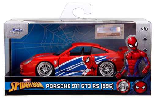 JADA SPIDER-MAN PORSCHE 911 GT3 RS SCALA 1:32 MARVEL SPIDER-MAN - GIOCATTOLI VARI