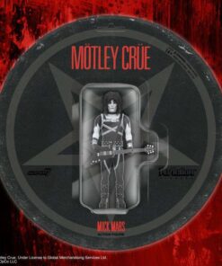 Motley Crue React Mick Mars Shout Bw Af Action Figura Super 7