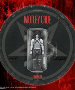 Motley Crue React Tommy Lee Shout Bw Af Action Figura Super 7