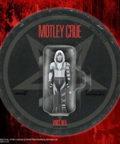 Motley Crue React Vince Neil Shout B&w Action Figura Super 7