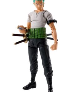 One Piece S.h. Figuarts Action Figure Roronoa Zoro Romance Dawn 15cm Bandai