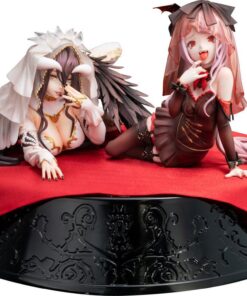 Overlord Iv Pvc Statuas 1/7 Albedo & Shalltear: Bride Ver. 9 - 11 Cm Kadokawa