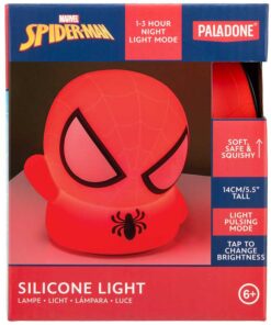 PALADONE LAMPADA SQUISHY GLOW SILICONE SPIDER-MAN MARVEL SPIDER-MAN - LAMPADE