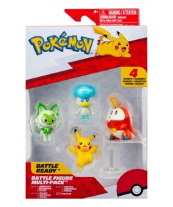 Pokémon Gen Ix Battle Figura Set Figura 4-pack Jazwares