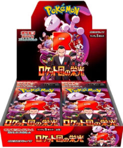 POKEMON JPN GLORY OF TEAM ROCKET BOX 30 BUSTE POKEMON - CARTE DA GIOCO/COLLEZIONE