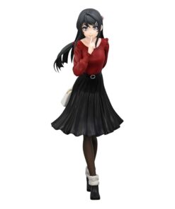 Rascal Does Not Dream Of Bunny Girl Senpai Trio-try-it Pvc Statua Mai Sakurajima Winter Outfit Ver. 21 Cm Furyu