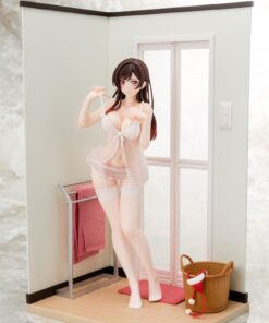 Rent-a-girlfriend Pvc Statua 1/6 Chizuru Mizuhara See-through Lingerie Figura Angel White Ver. 23 Cm Hakoiri Musume Inc.