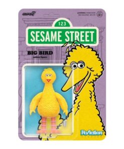 Sesame Street Reaction Action Figura Wave 03 Big Bird 10 Cm Super7