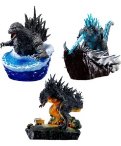 Shangri-la Frontier Petitrama Ex Series Trading Figura 3-set From Zero To Minus One Set 9 Cm Megahouse