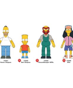 Simpsons Mini Figura Wave 1 13 Cm  Jakks Pacific