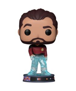 Star Trek Transporter Pop! Plus Movies Vinile Figura Riker 9 Cm Funko