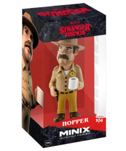 Stranger Things Hopper Minix Figura 12cm Minix