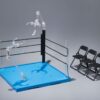 Tamashii Stage Action Figura Accessory Act Ring Corner & Folding Chair Set Neutral Ver. Bandai Tamashii Nations