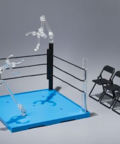Tamashii Stage Action Figura Accessory Act Ring Corner & Folding Chair Set Neutral Ver. Bandai Tamashii Nations