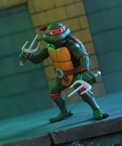 Tartarughe Ninja (cartoon) Action Figura Ultimate Raphael Vhs 18 Cm Neca