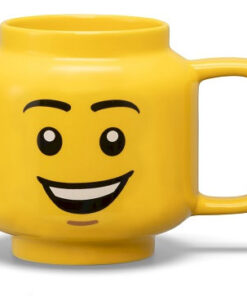 TAZZA LEGO TESTA HAPPY BOY LARGE LEGO - GADGET
