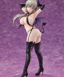 Uzaki-chan Wants To Hang Out! Statua Pvc 1/6 Double Tsuki Uzaki Little Devil Ver. 27 Cm Amakuni