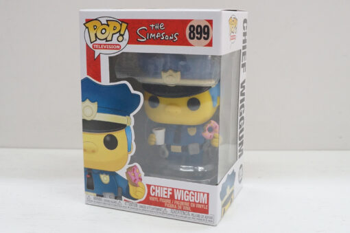 The Simpsons Funko POP Animazione Vinile Figura Sceriffo Wiggum (Commissario Winchester) 9 cm (Spedito in 24 ore) - immagine 2