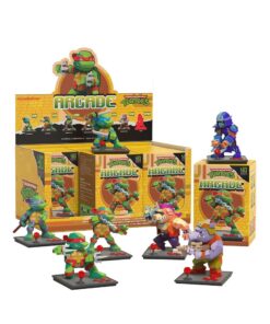 Arcade: Tartarughe Ninja 4 Inch Vinile Figura Blind Box Display (6) Mighty Jaxx