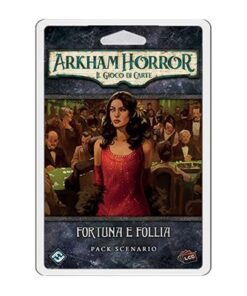 Arkham Horror LCG Fortuna e Follia Espansione Italiano Pack Scenario