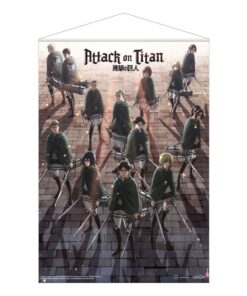 Attack On Titan Wallscroll Scout Regiment 50 X 70 Cm POPbuddies
