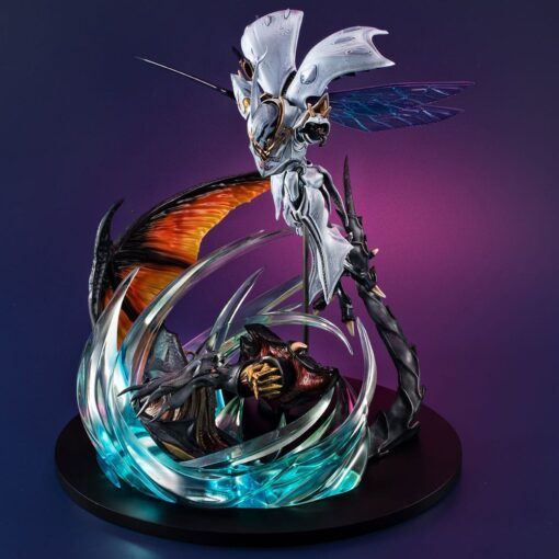 Aura Battler Dunbine Real Posing Robots Pvc Statua Sirvine 23 Cm Megahouse