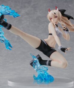 Azur Lane Pvc Statua 1/7 Ayanami Dynamic Kick! 15 Cm Freeing