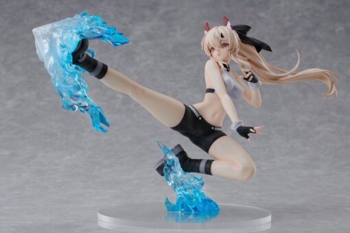 Azur Lane Pvc Statua 1/7 Ayanami Dynamic Kick! 15 Cm Freeing