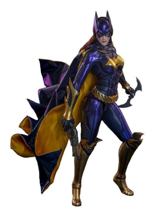 Batman Arkham Knight Videogame Masterpiece Action Figura 1/6 Batgirl (purple E Gold Version) Esclusiva 30 Cm Hot Toys