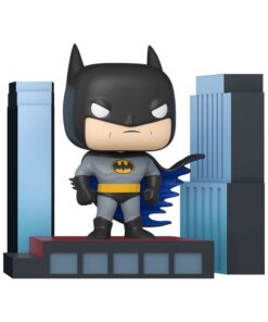 Batman The Animated Series Pop! Deluxe Vinile Figura Batman On Rooftop 9 Cm Funko