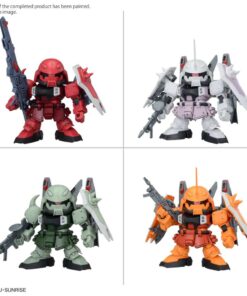 BB SENSHI ZGMF ZAKU SERIES SET Model Kit Bandai Model Kit Gunpla