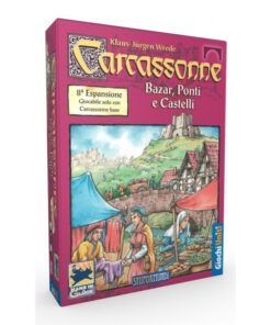 Carcassone Espansione 8 Gioco Da Tavolo Bazar Ponti e Castelli Giochi Uniti