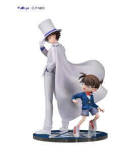 Case Closed F:nex Pvc Statua 1/7 Conan Edogawa & Kid The Phantom Thief 29 Cm Furyu