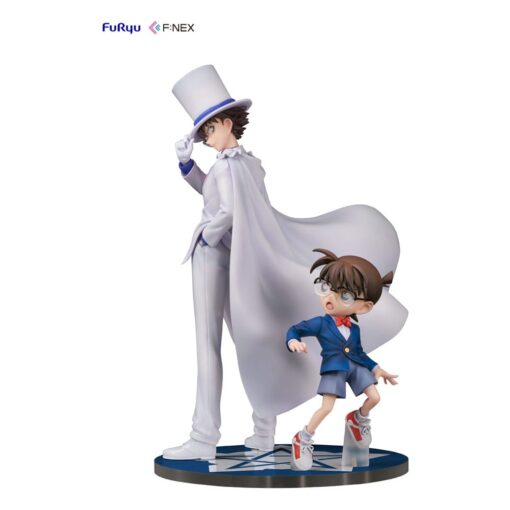 Case Closed F:nex Pvc Statua 1/7 Conan Edogawa & Kid The Phantom Thief 29 Cm Furyu