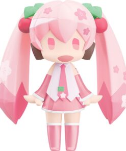 Character Vocal Series 01: Hatsune Miku Hello! Good Smile Action Figura Sakura Miku 10 Cm Good Smile Company